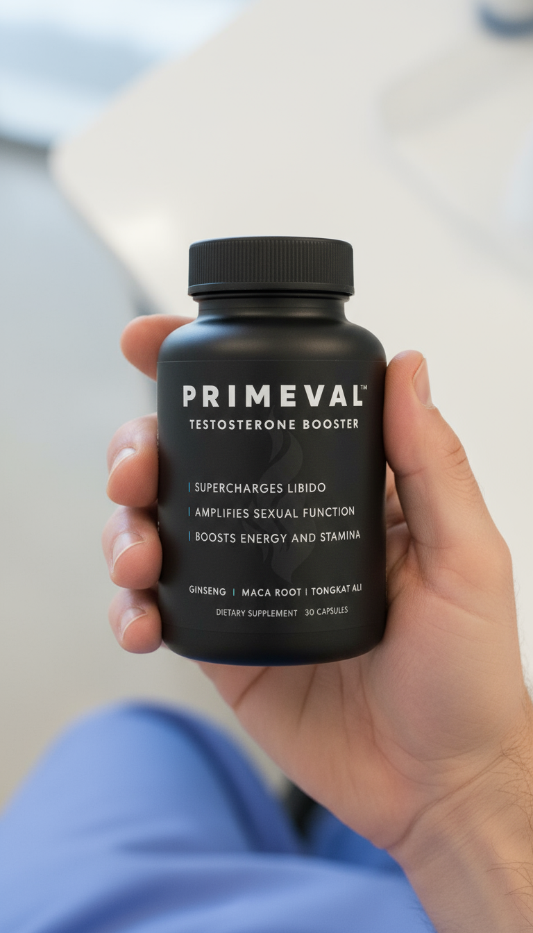 Boostez Votre Testostérone Naturellement en 21 Jours PRIMEVAL™ Testo Booster